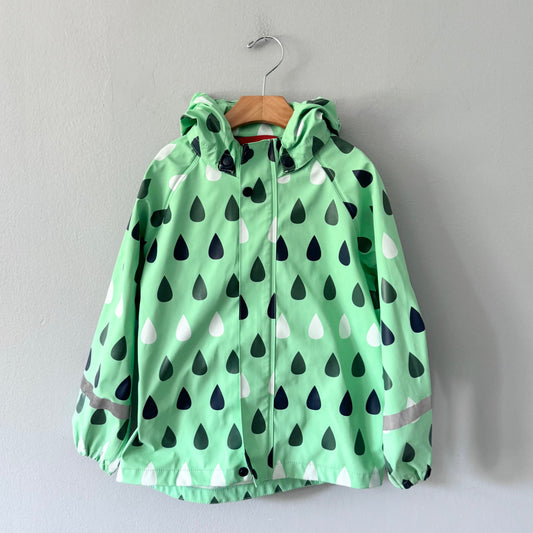 Reima / Green rain jacket / 116(5Y)