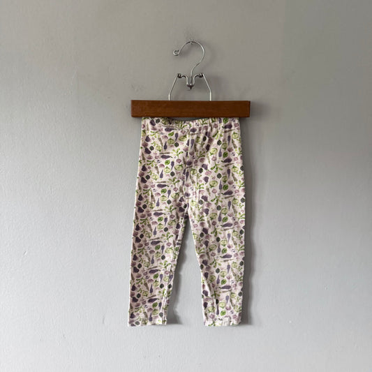 Burt's bees baby / Veggies leggings / 18M