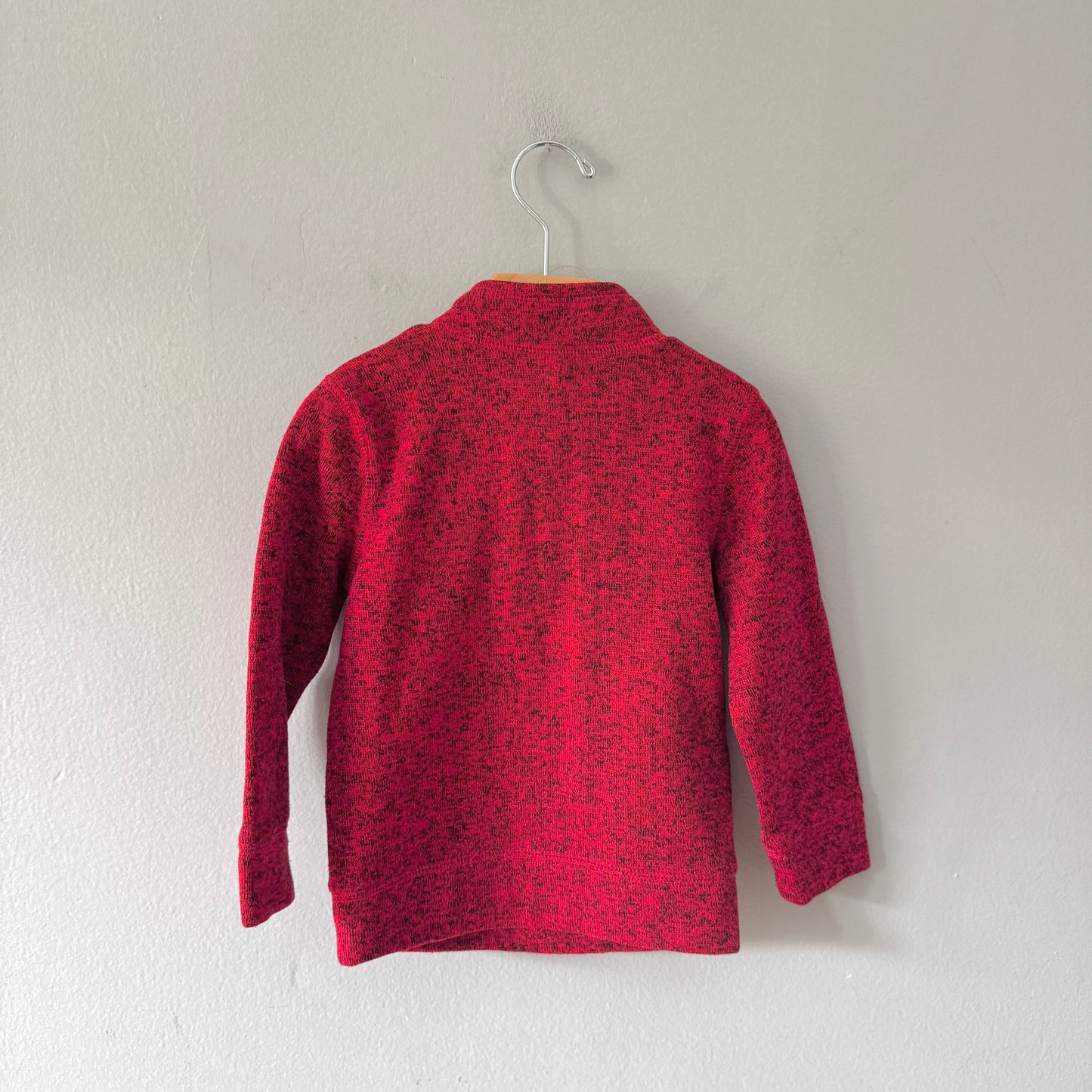 Jumping beans / Red half zip up fleece / 3T
