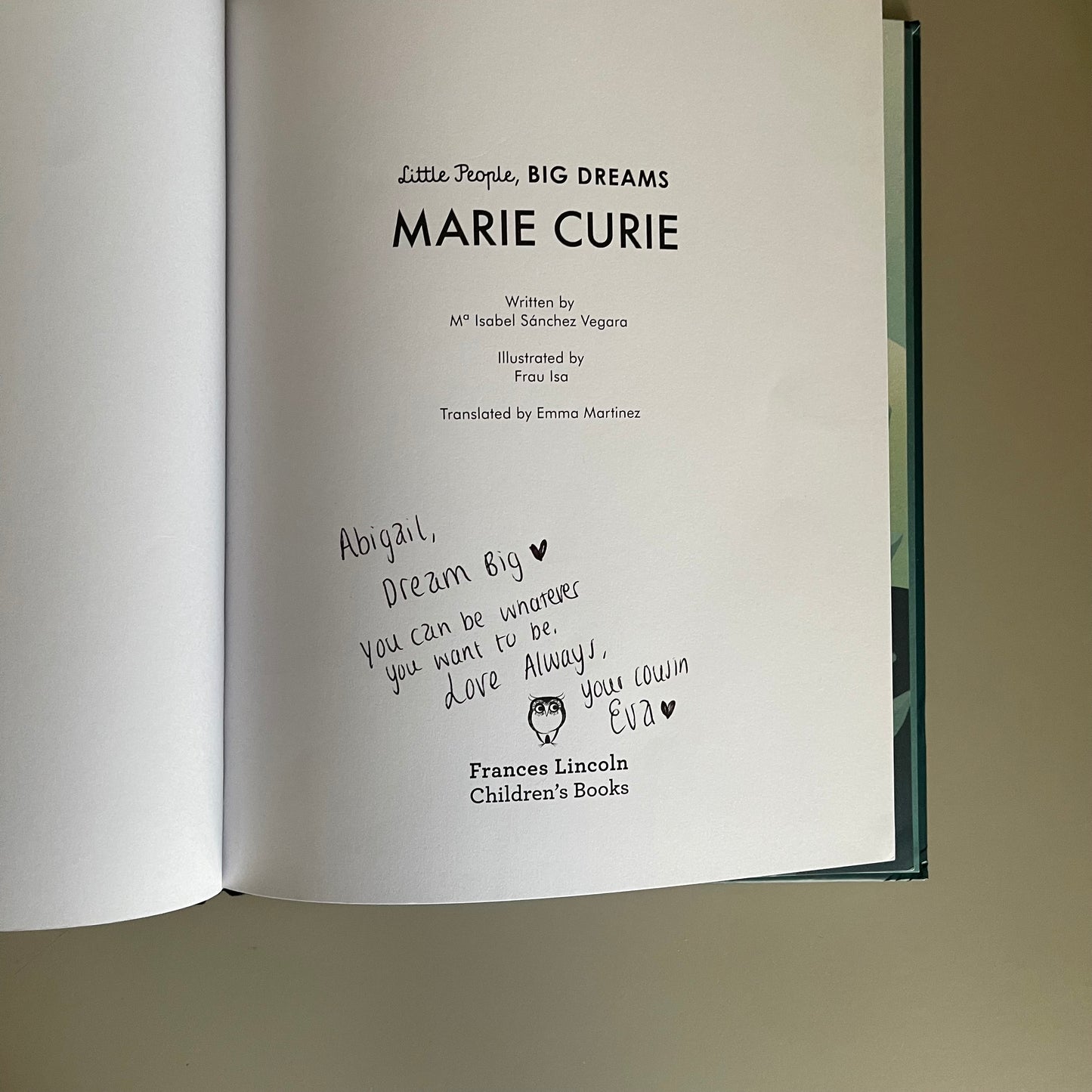 Little People, BIG DREAMS - Marie Curie