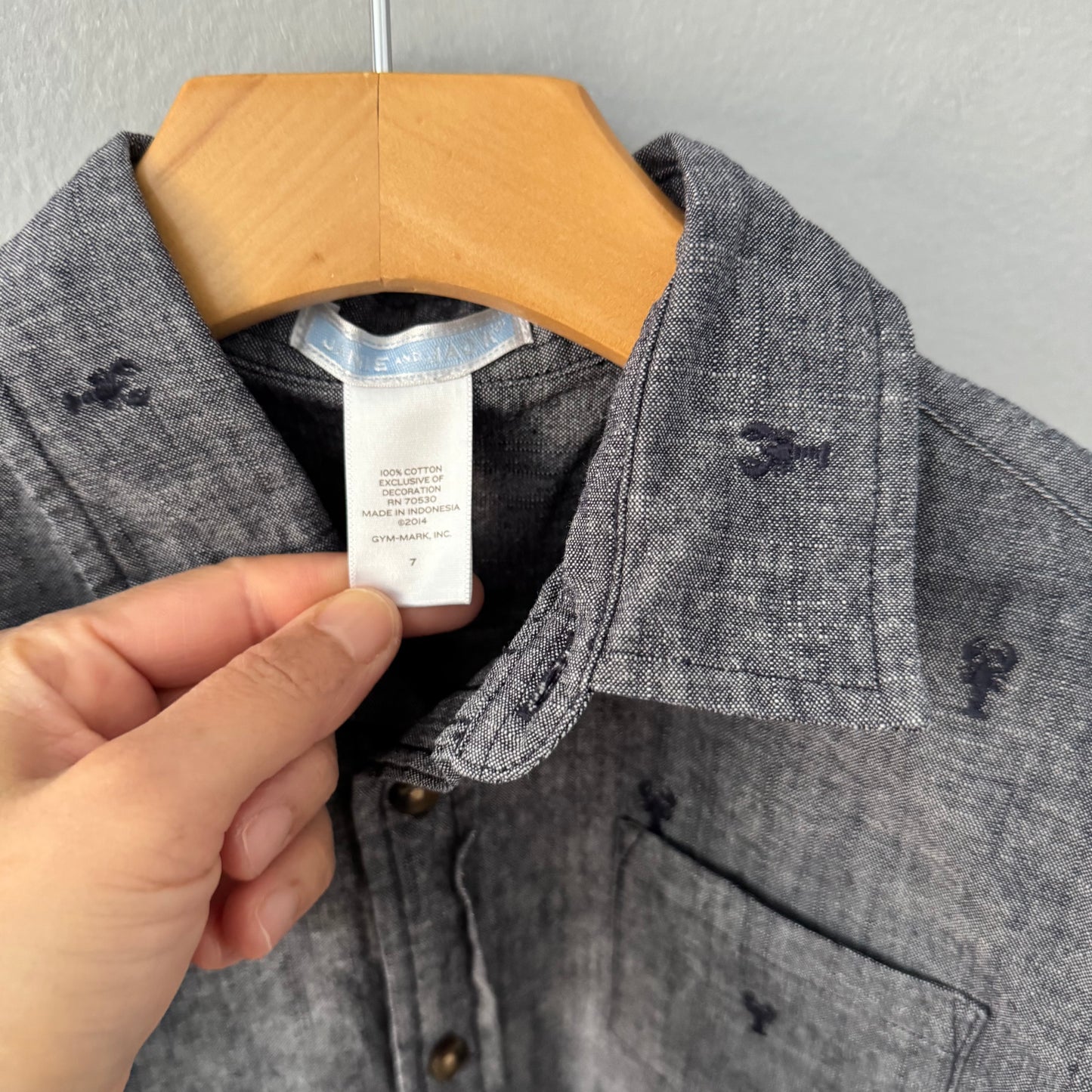 Janie & Jack / Chemise Robster / 7 ans