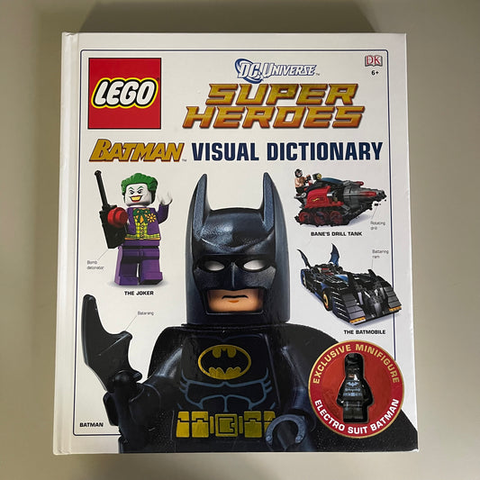 LEGO Batman Visual Dictionary [NEW with Minifigure]