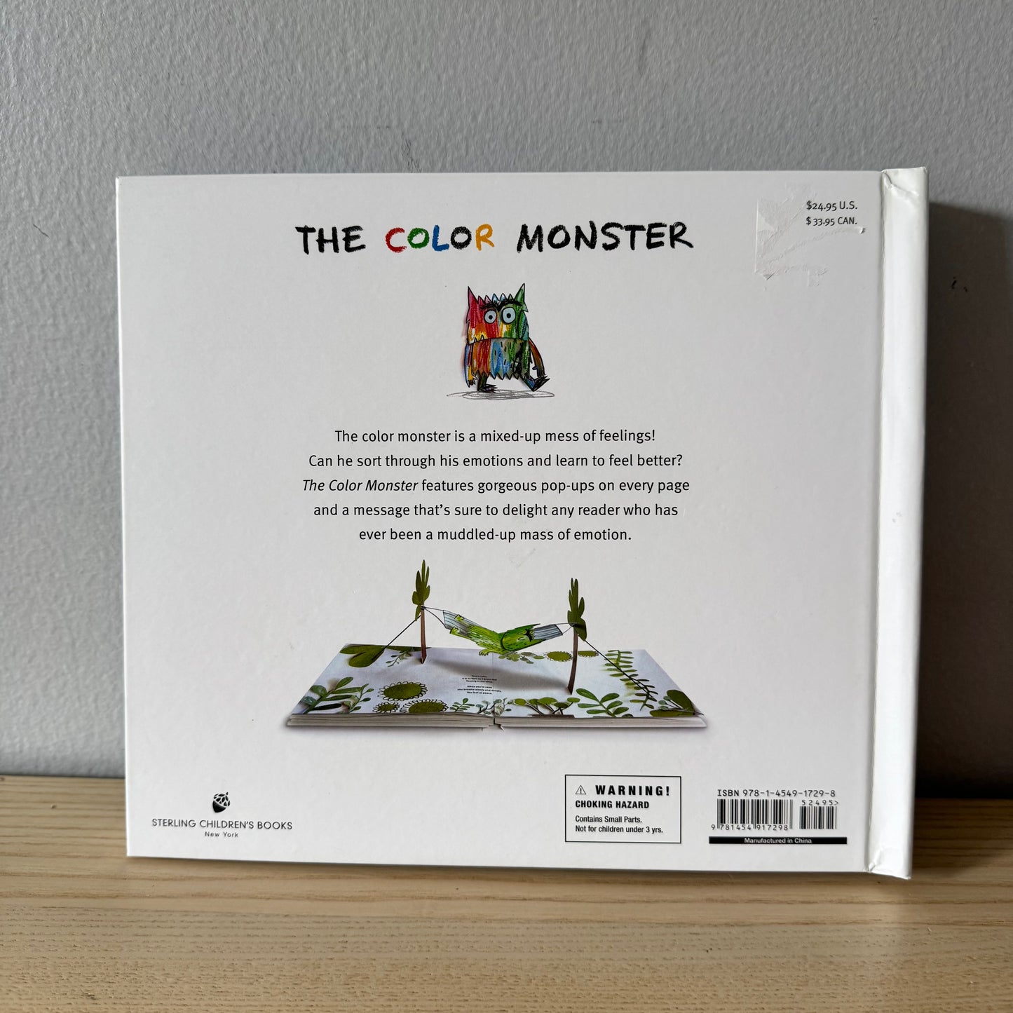 The Color Monster - Pop-Up Book of Feelings