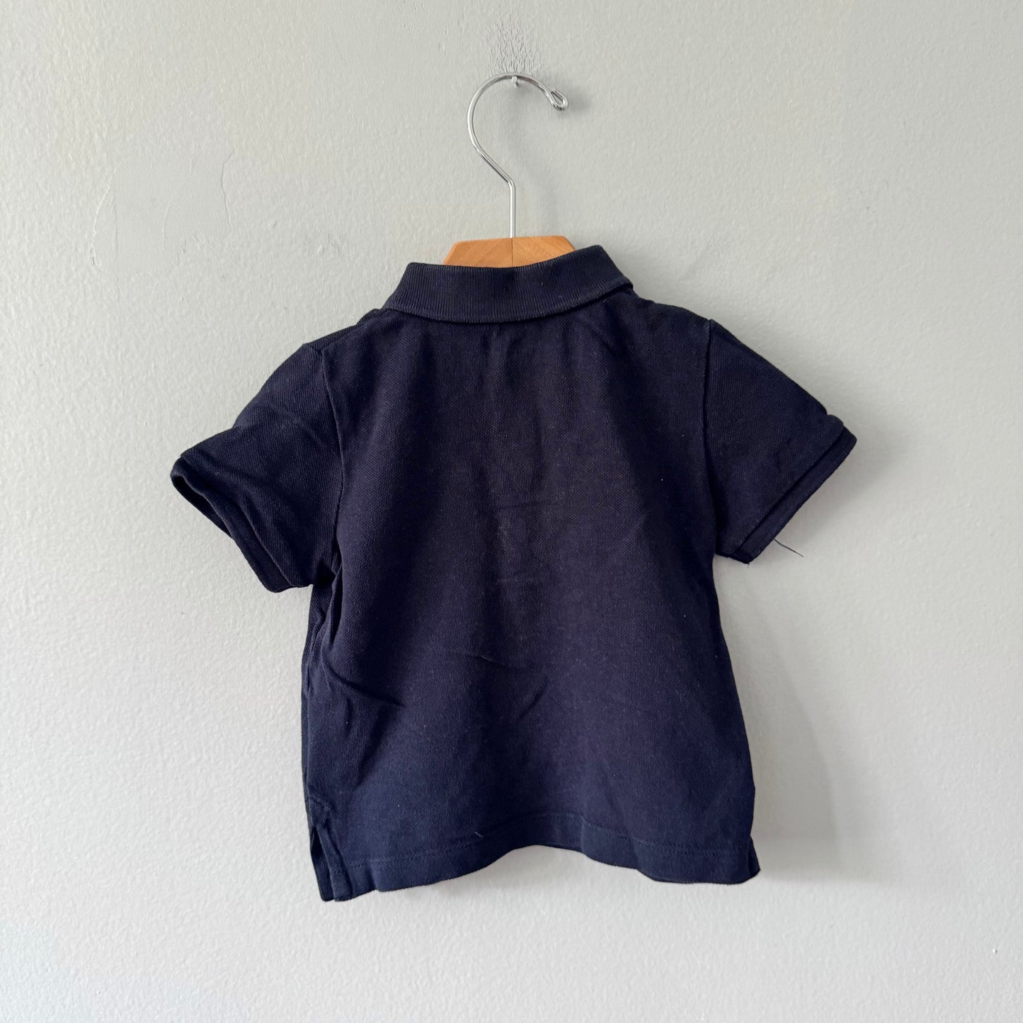Bout'chou / Navy polo shirt / 18M