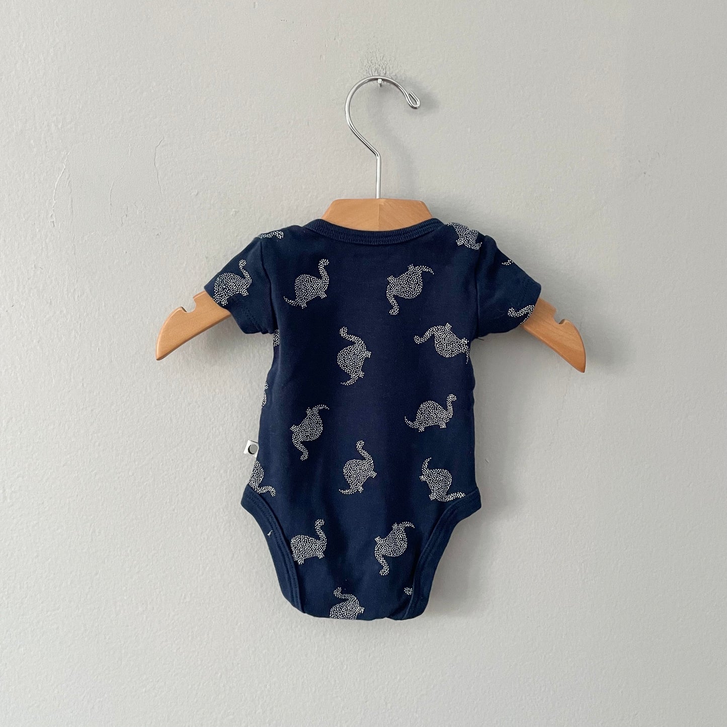 Petit Lem / Navy onesie / NB