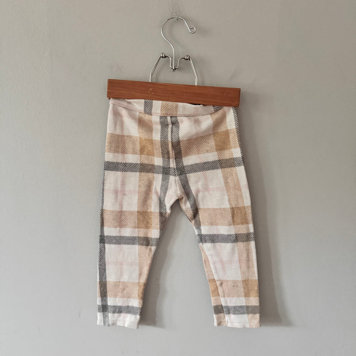 Janie & Jack / Plaid leggings / 18-24M