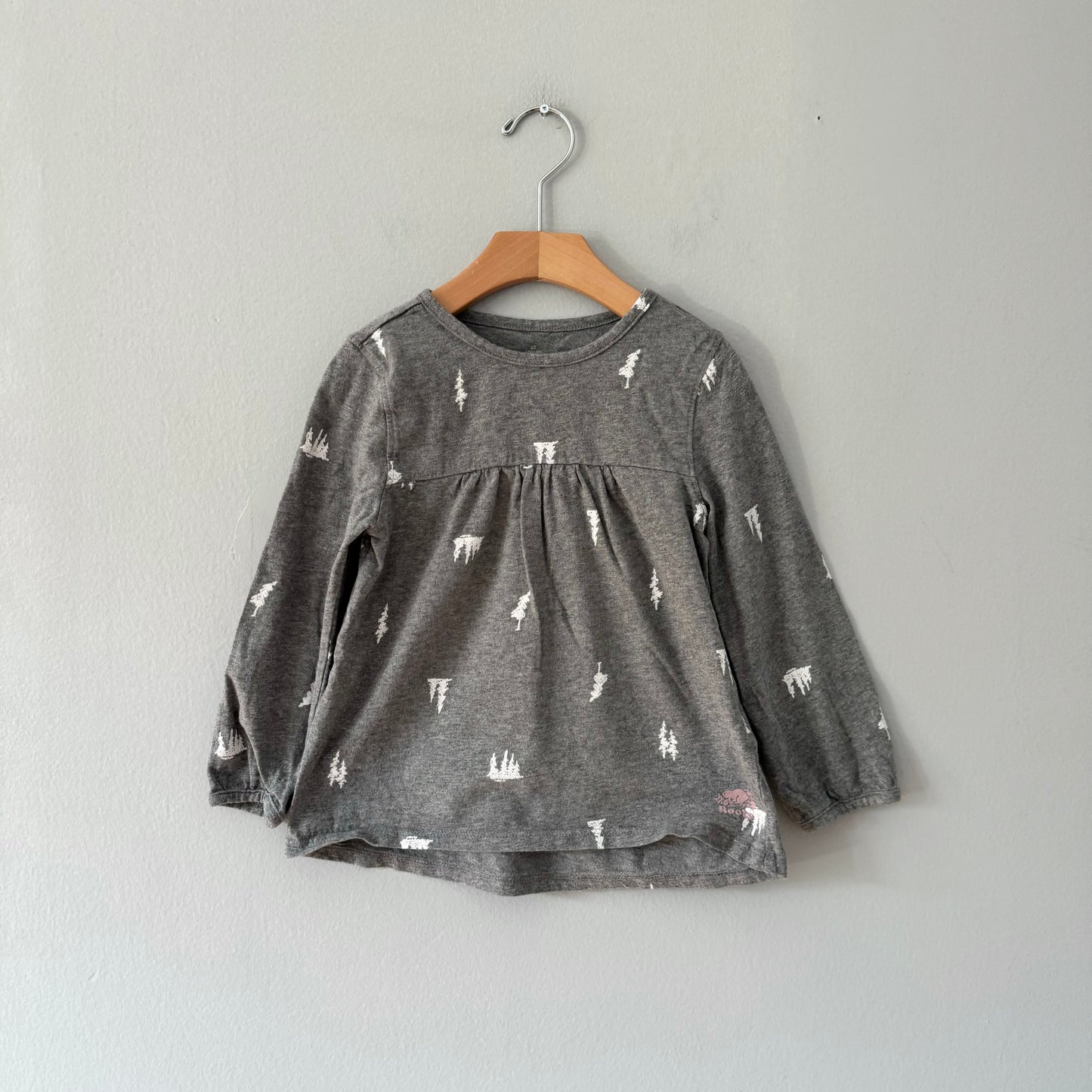 Roots / Grey tunic / 4T