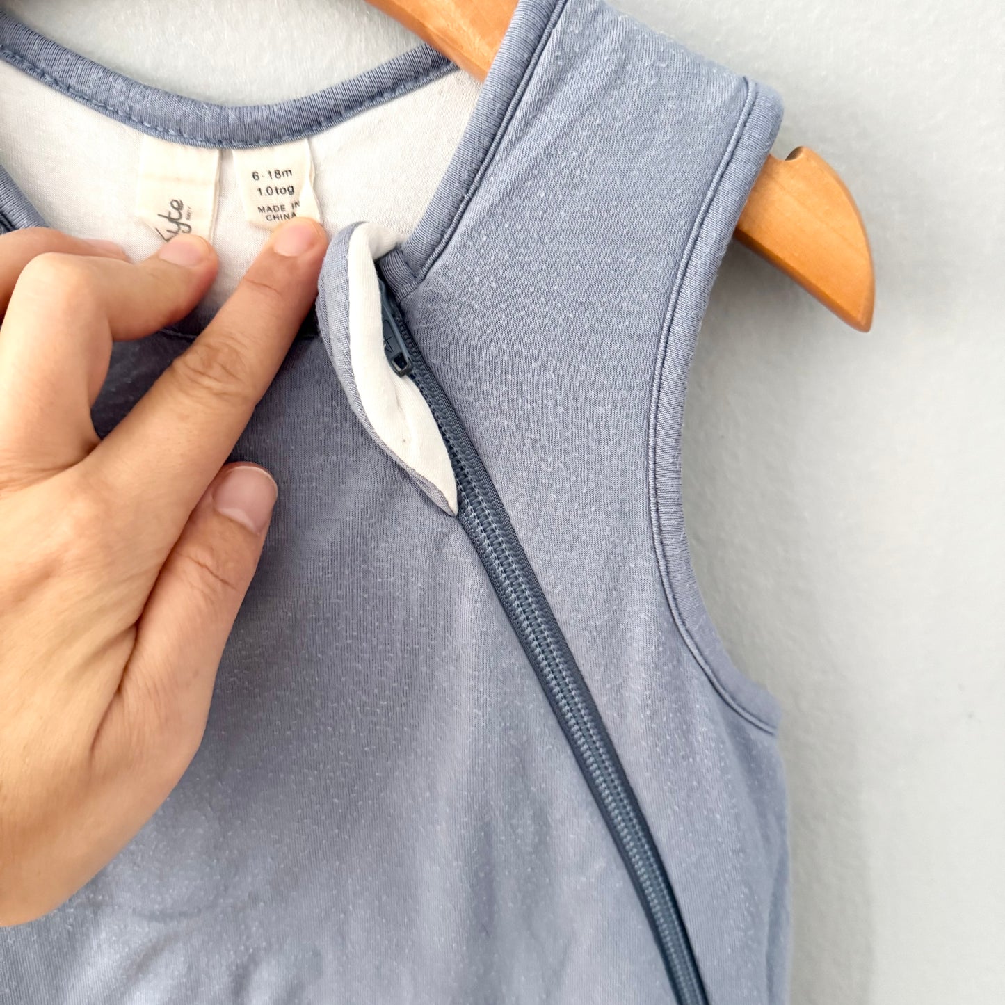 Kyte / Smokey blue sleep bag - 1.0tog / 6-18M