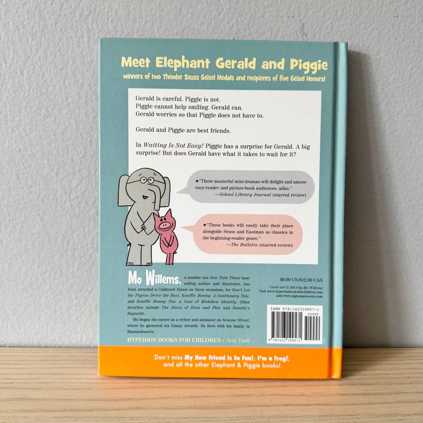 Waiting Is Not Easy! / Mo Willems