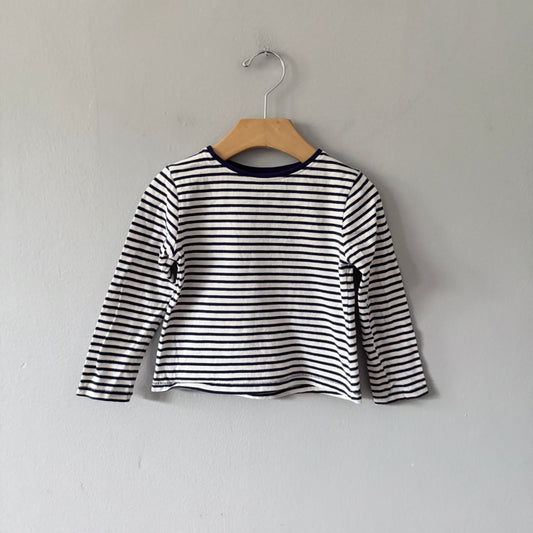 John Lewis / Stripe long sleeve / 3Y