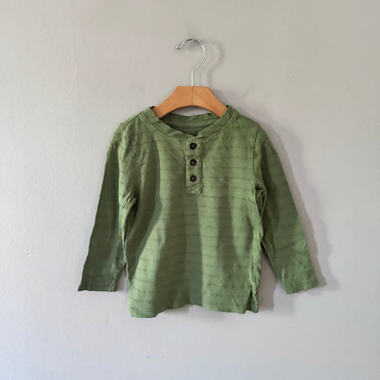 Cat & Jack / Green long sleeve top / 2T