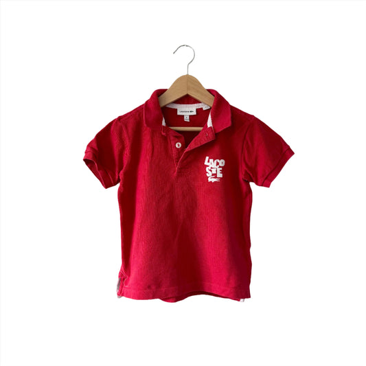 Lacoste / Red polo shirt / 4Y