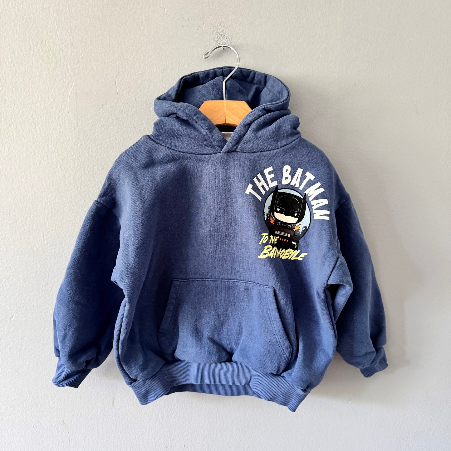 Zara x Batman / Navy hoodie / 5Y