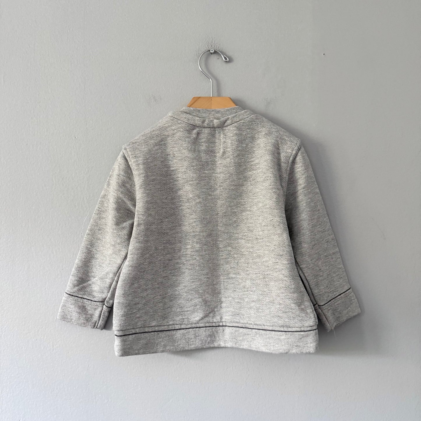 Zara / Light grey x bicycle sweatshirt / 4Y