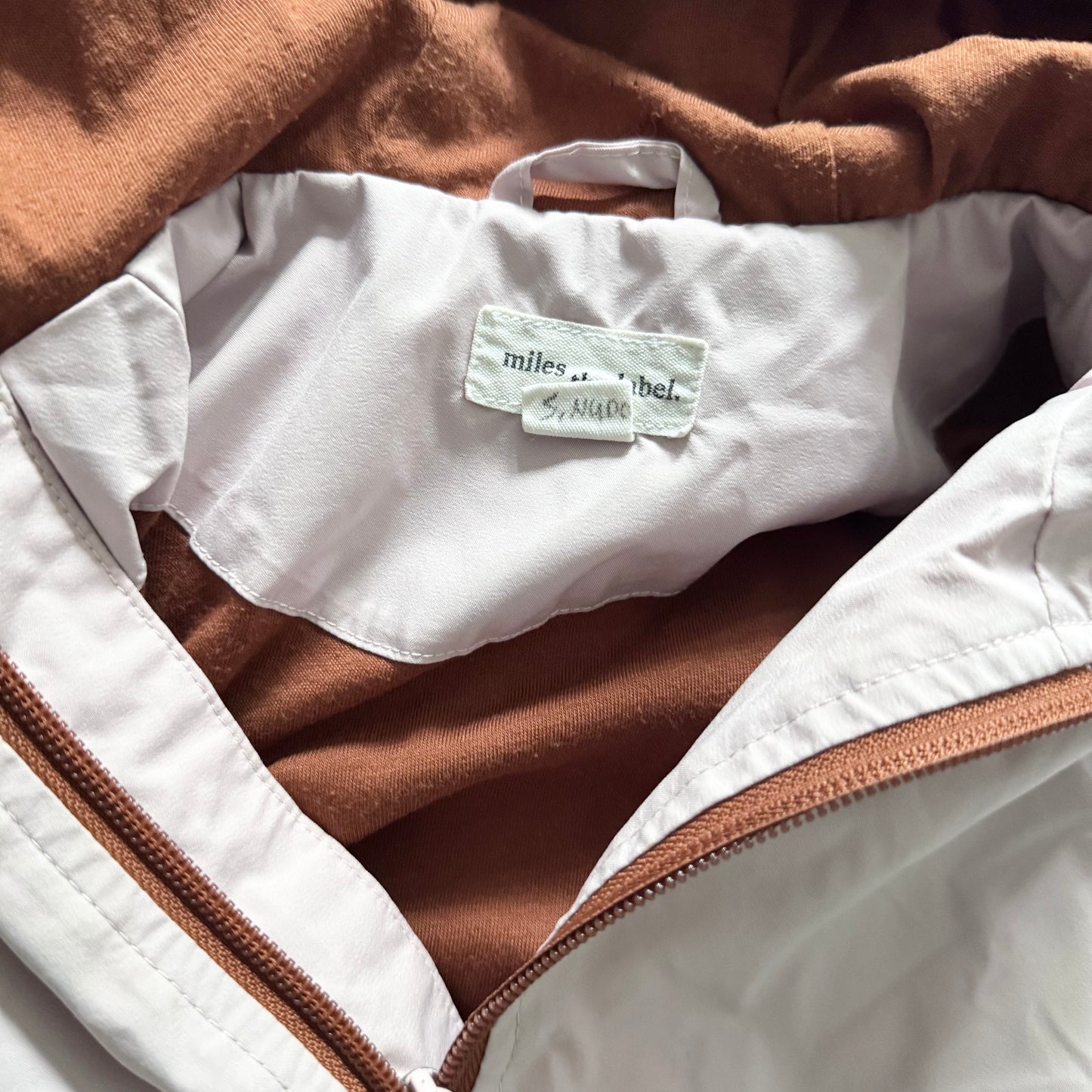 Miles the label / Light pink windbreaker / 2Y