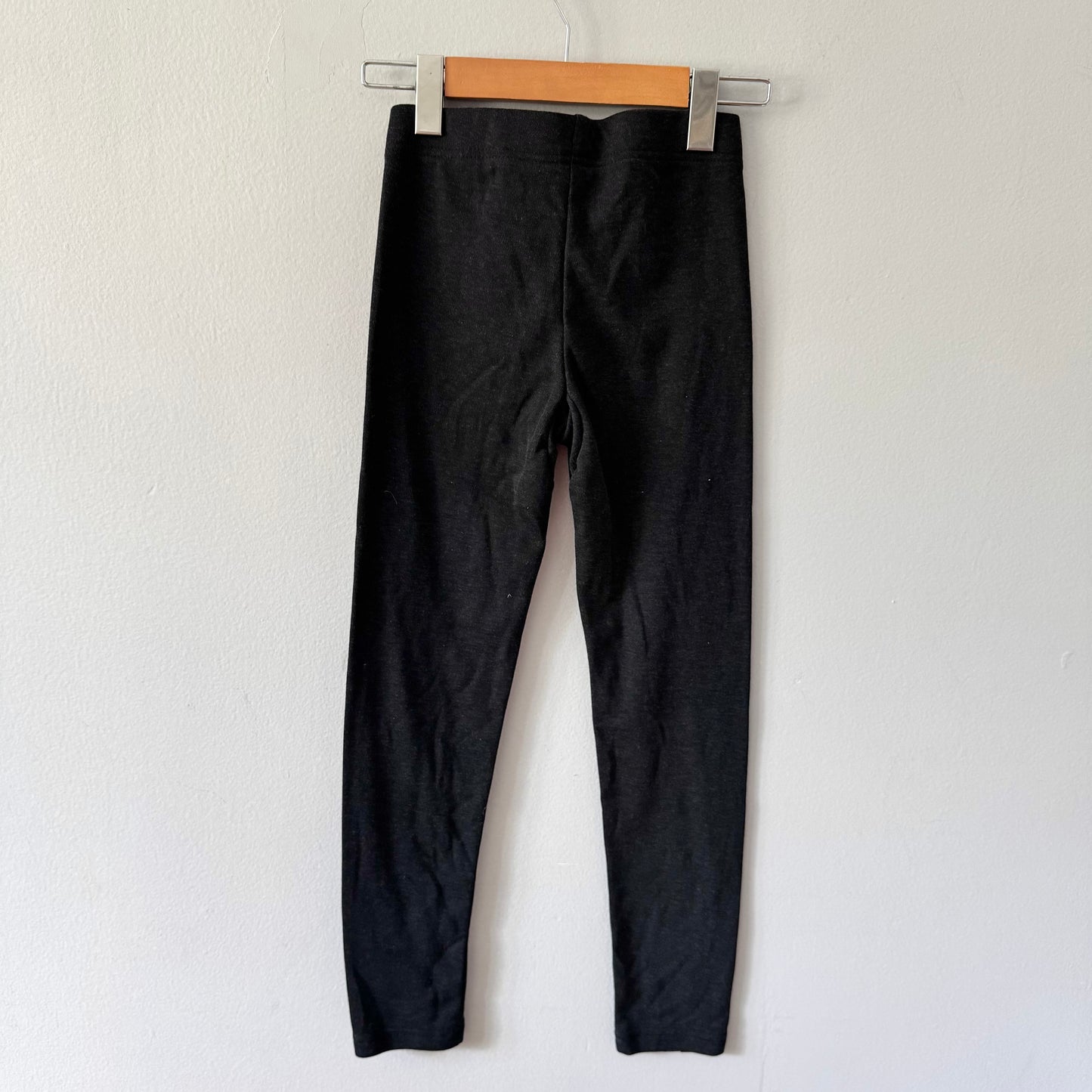 Wedze / Black wool blend leggings / 8Y