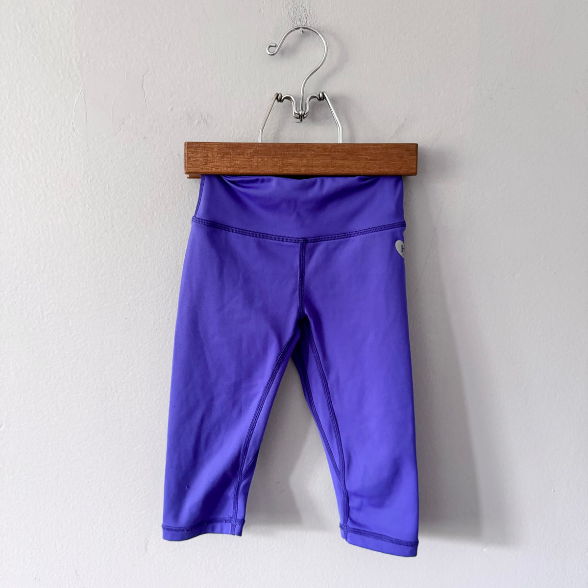 Hatley / Purple active capri leggings / 3Y