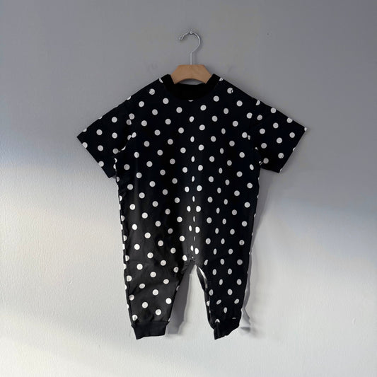 Meme / Dots oversized romper / 18M