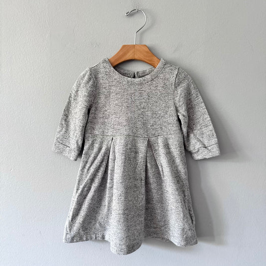 Gap / Grey cotton knit dress / 2Y
