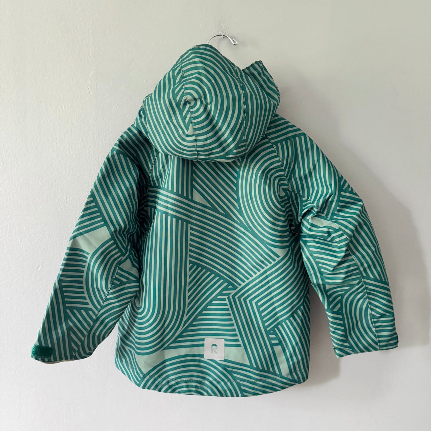 Reima / Green mesh lined windbreaker / 104