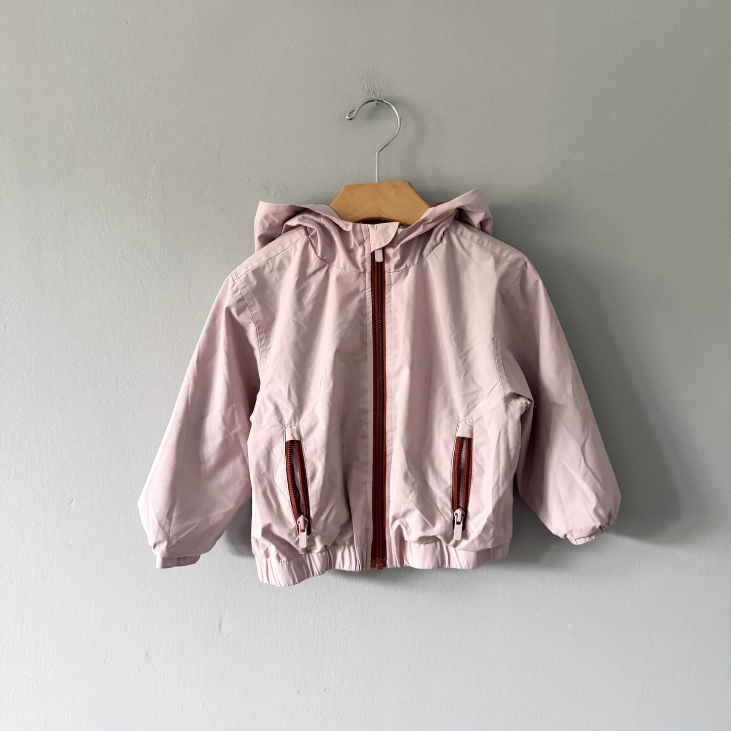 Miles the label / Light pink windbreaker / 2Y