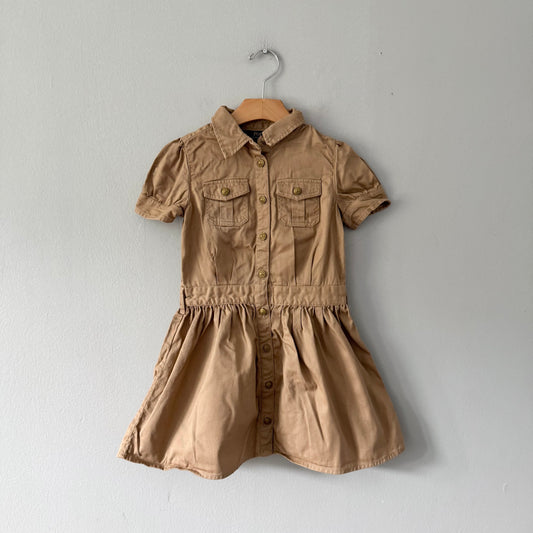 Polo Ralph Lauren	/ Light brown dress / 5Y
