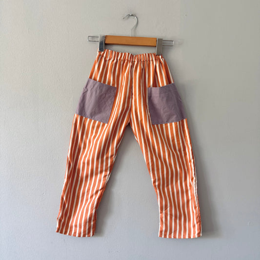 TUP / Upcycle playful pants / 6-7Y