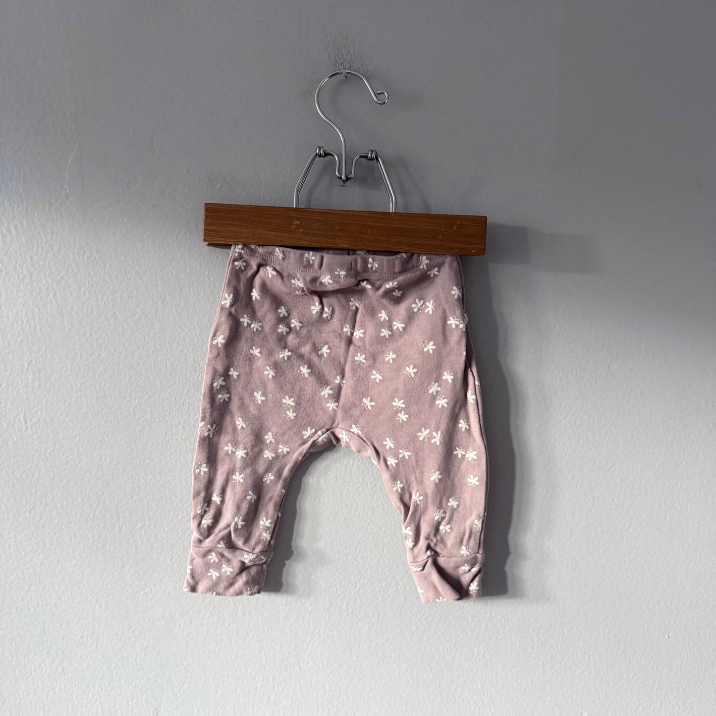 Quincy Mae / Light brown harem pants / 6-12M