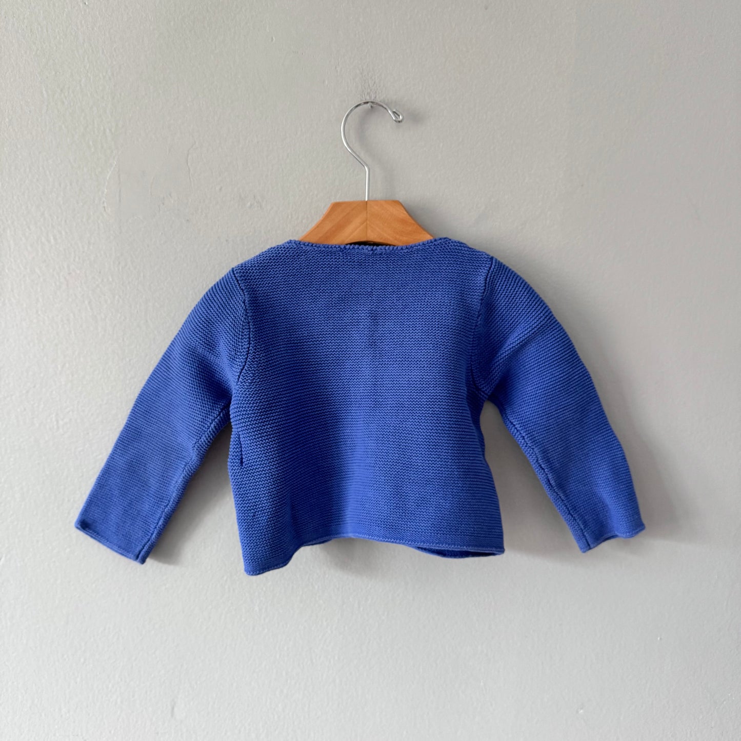 Jacadi / Gilet en coton bleu / 18M
