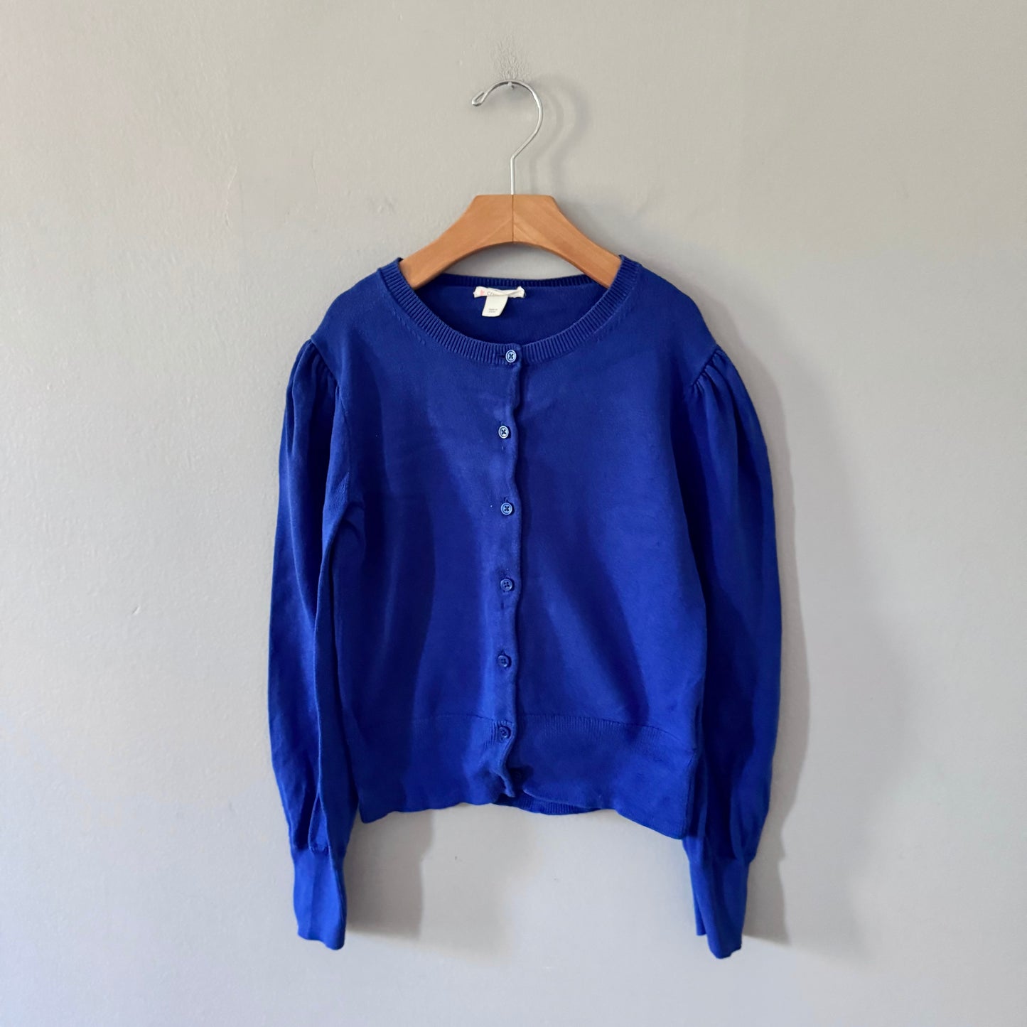 Crewcuts / Blue cotton cardigan / 10-11Y