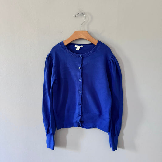 Crewcuts / Blue cotton cardigan / 10-11Y