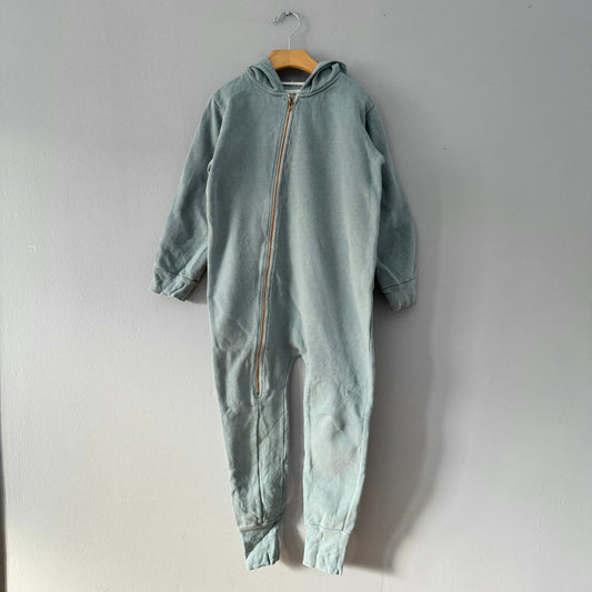 Mini mioche / Ligh blue biker romper / 7-8Y