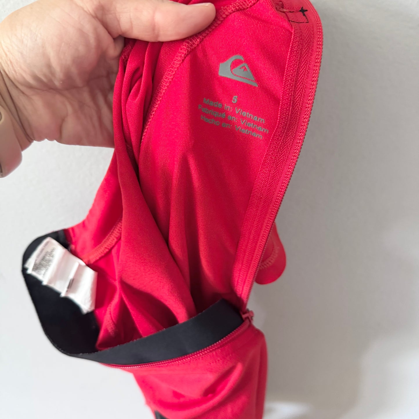 Quik Silver / Red swim suit / 5T