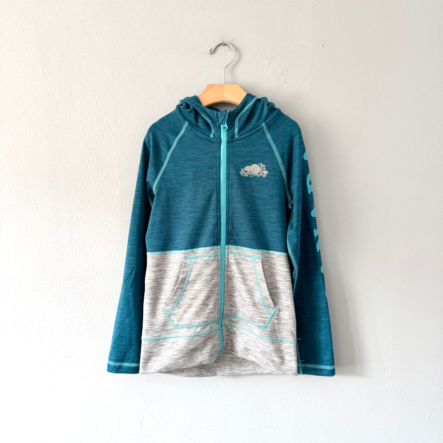 Roots / Active zip up hoodie / 5-6Y