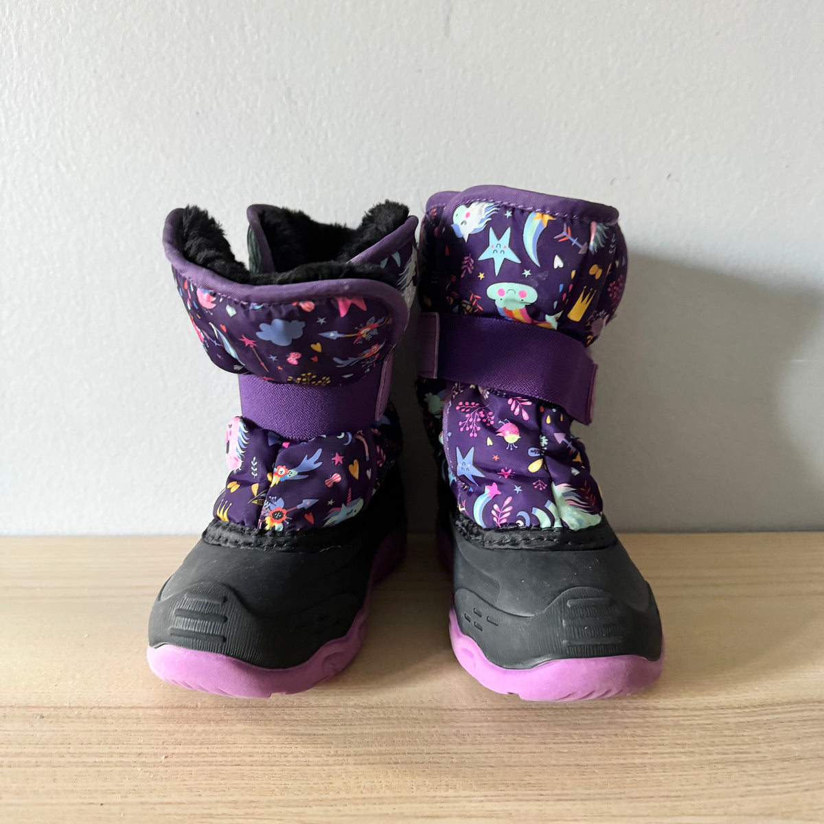 Kamik / Snow boots - Purple x unicorn / US10