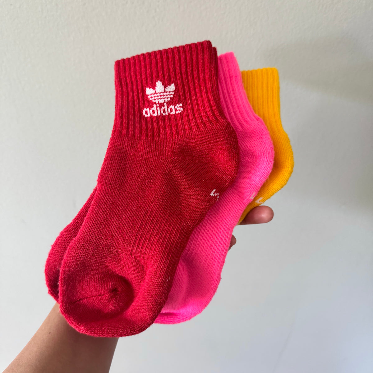 Adidas / 3 Pairs of socks / US13-J2