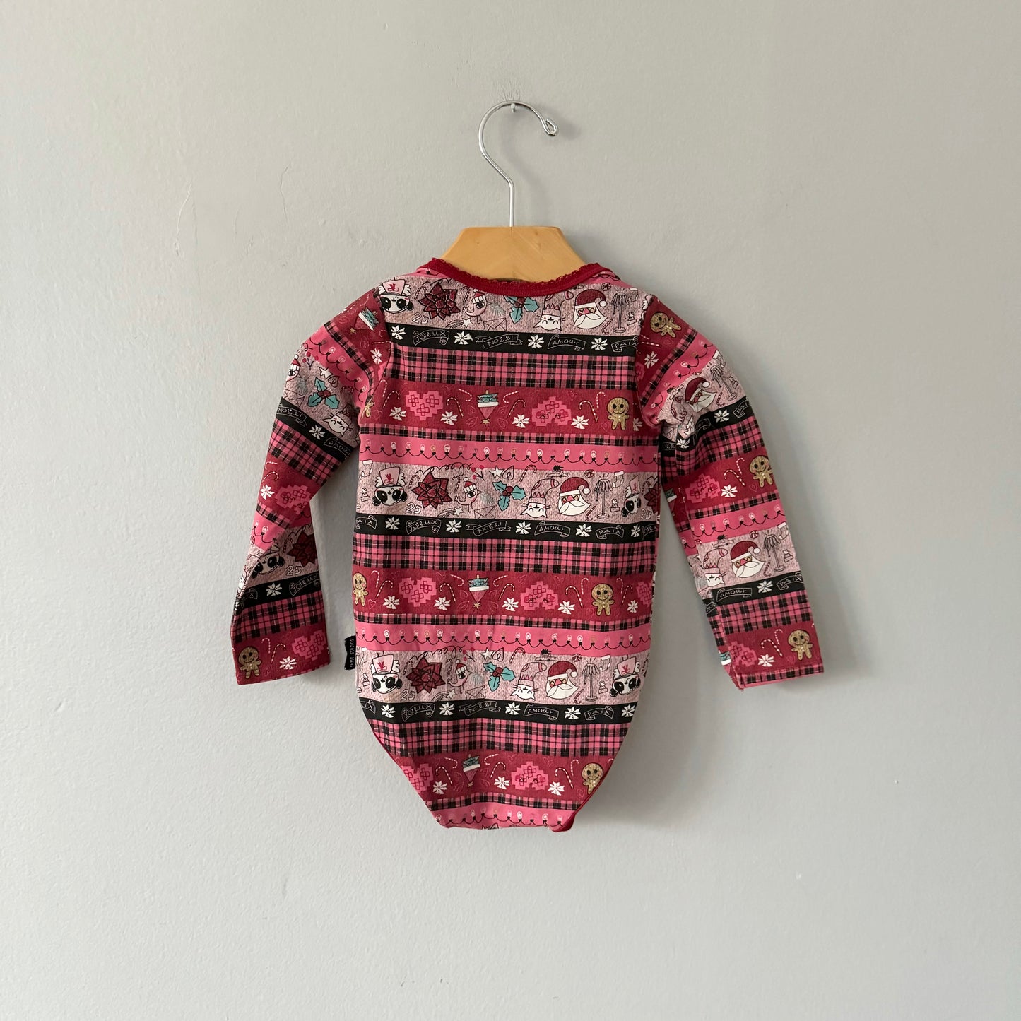 Souris mini / Holiday onesie / 9-12M