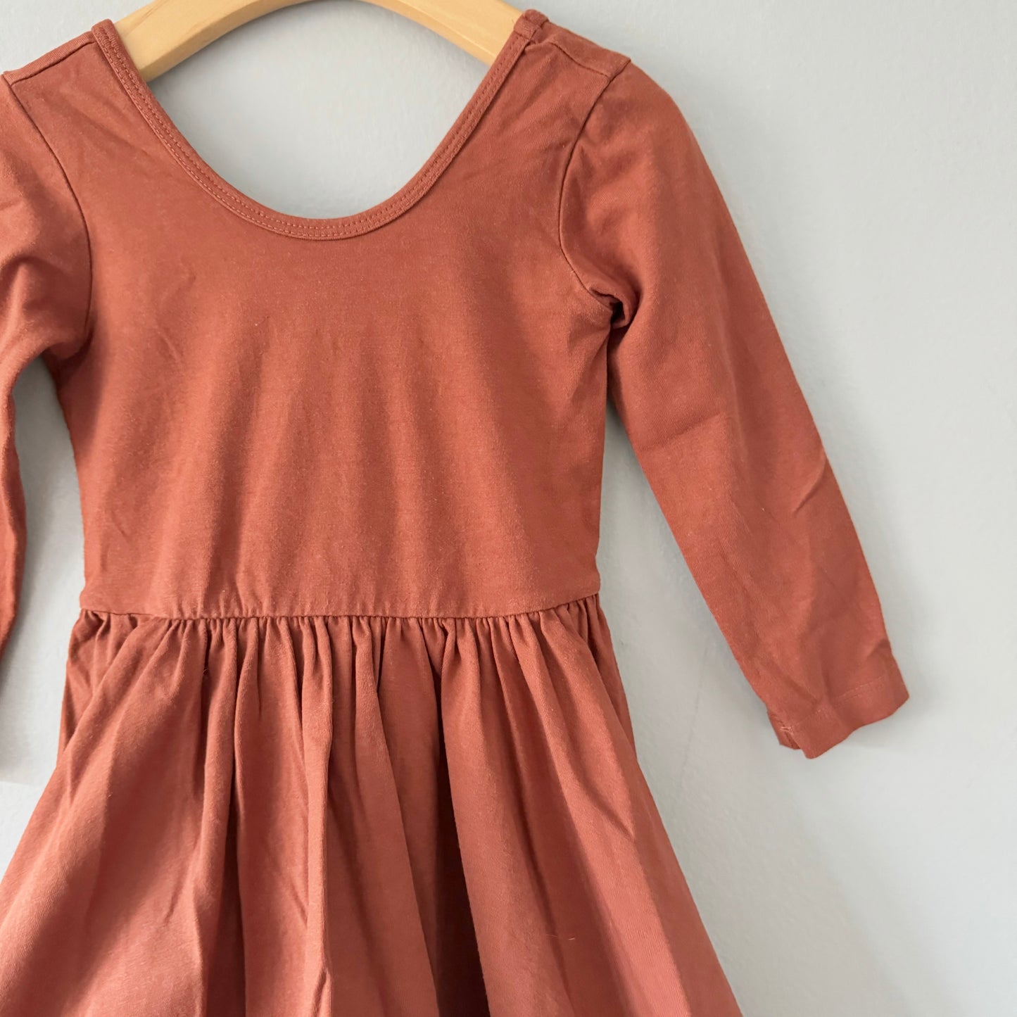 Alice + Ames / Brown long sleeve dress / 5T