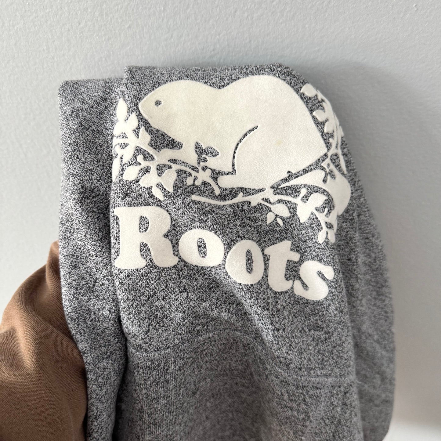 Roots / Poncho poivre et sel / 9-10 ans