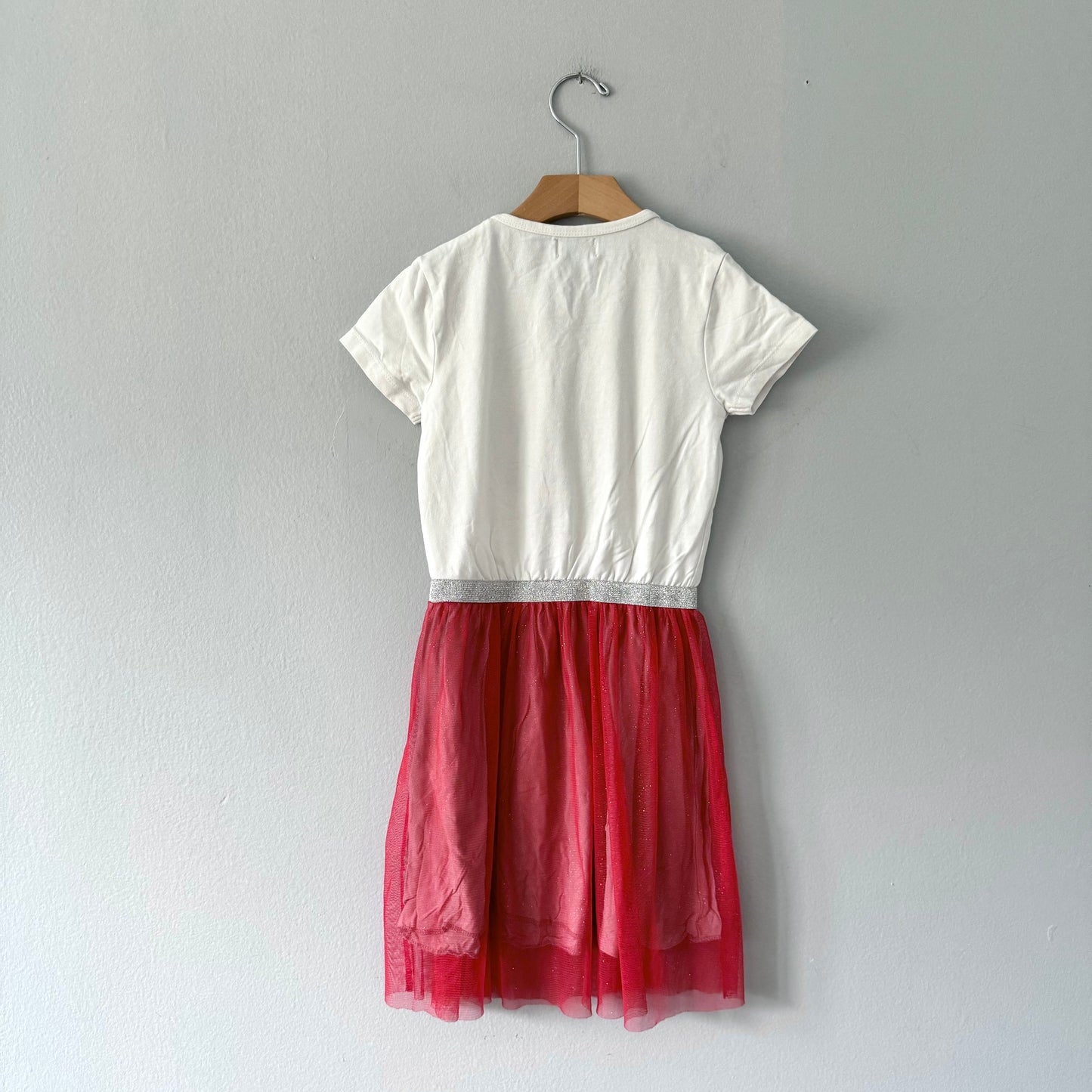 Next / Tee x tule skirt dress / 6Y