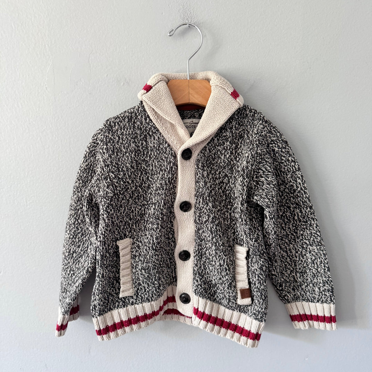 Roots Cabin / Knit jacket / 3T