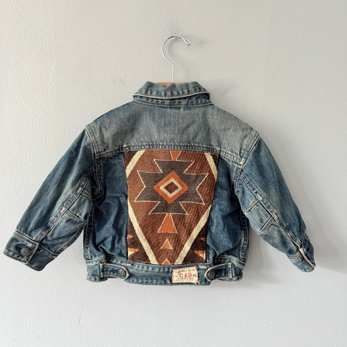Gap / Denim x woven jacket / 18-24M