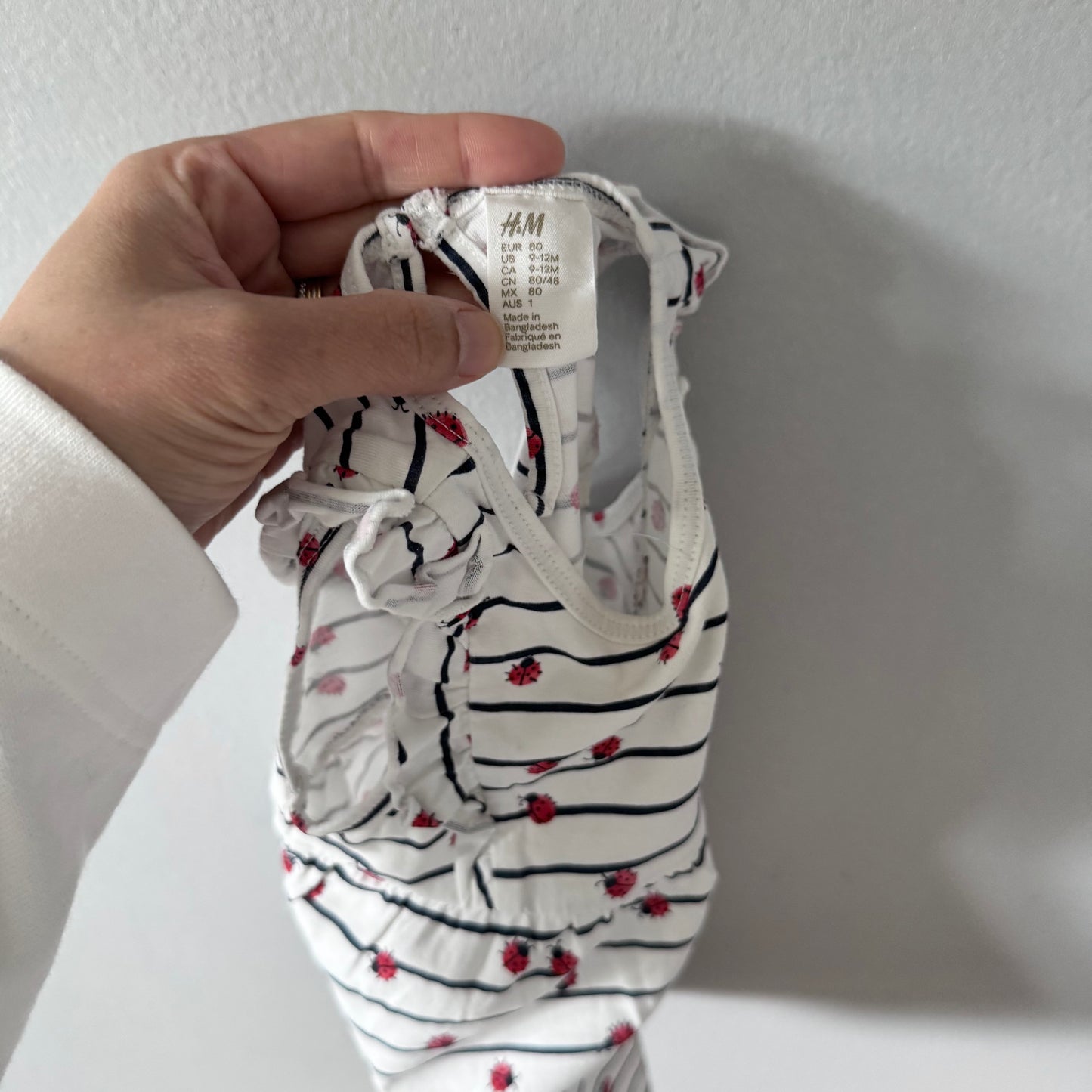 H&M / Robe débardeur / 9-12 mois