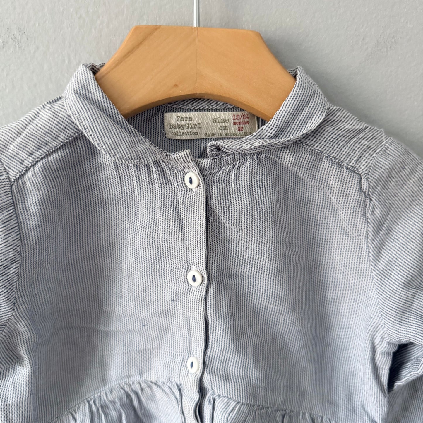 Zara / Stripe blouse / 18-24M