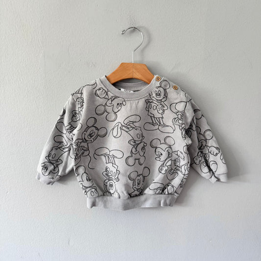 Disney / Light grey sweatshirt / 18M