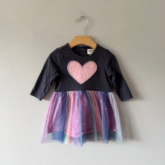 Hatley / Heart tutu dress / 12-18M