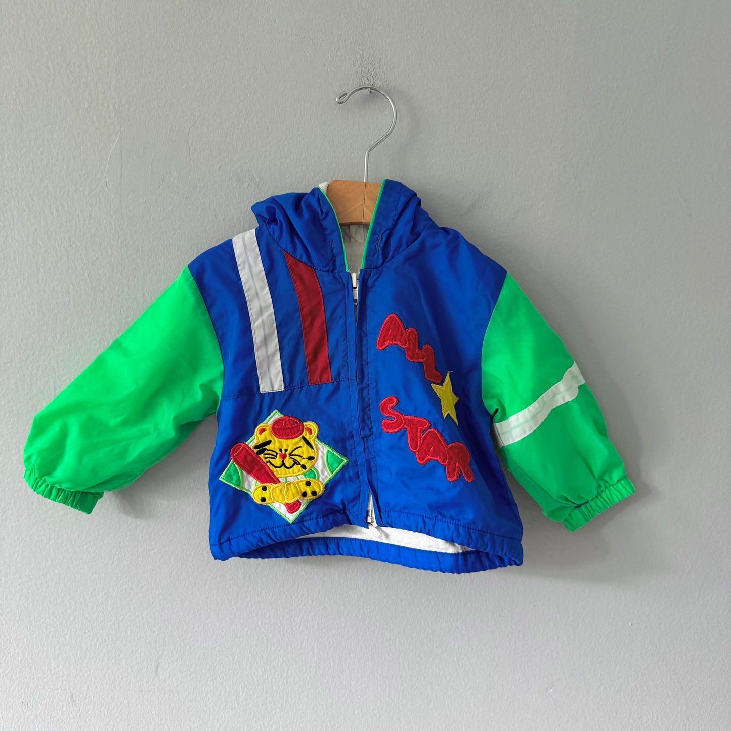 Vintage / Green blue jacket / 12M