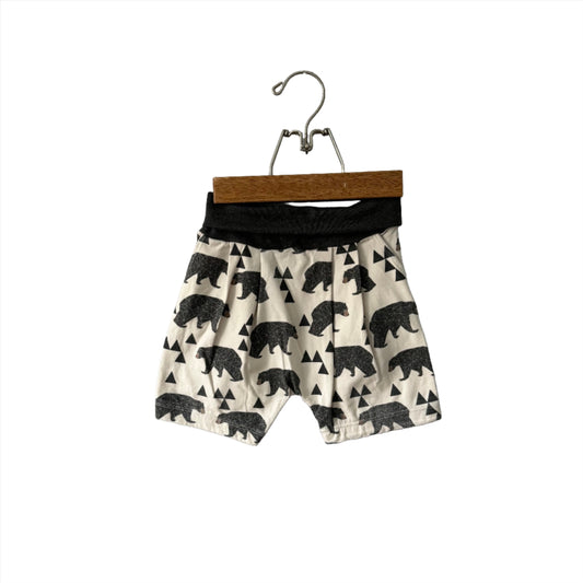 Handmade / Bear pattern shorts / 4-6Y