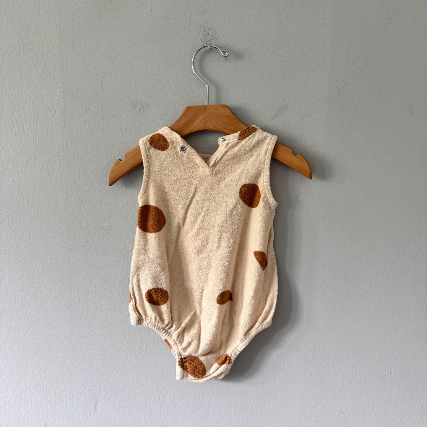Phil & Phae / Pile romper / 6-12M