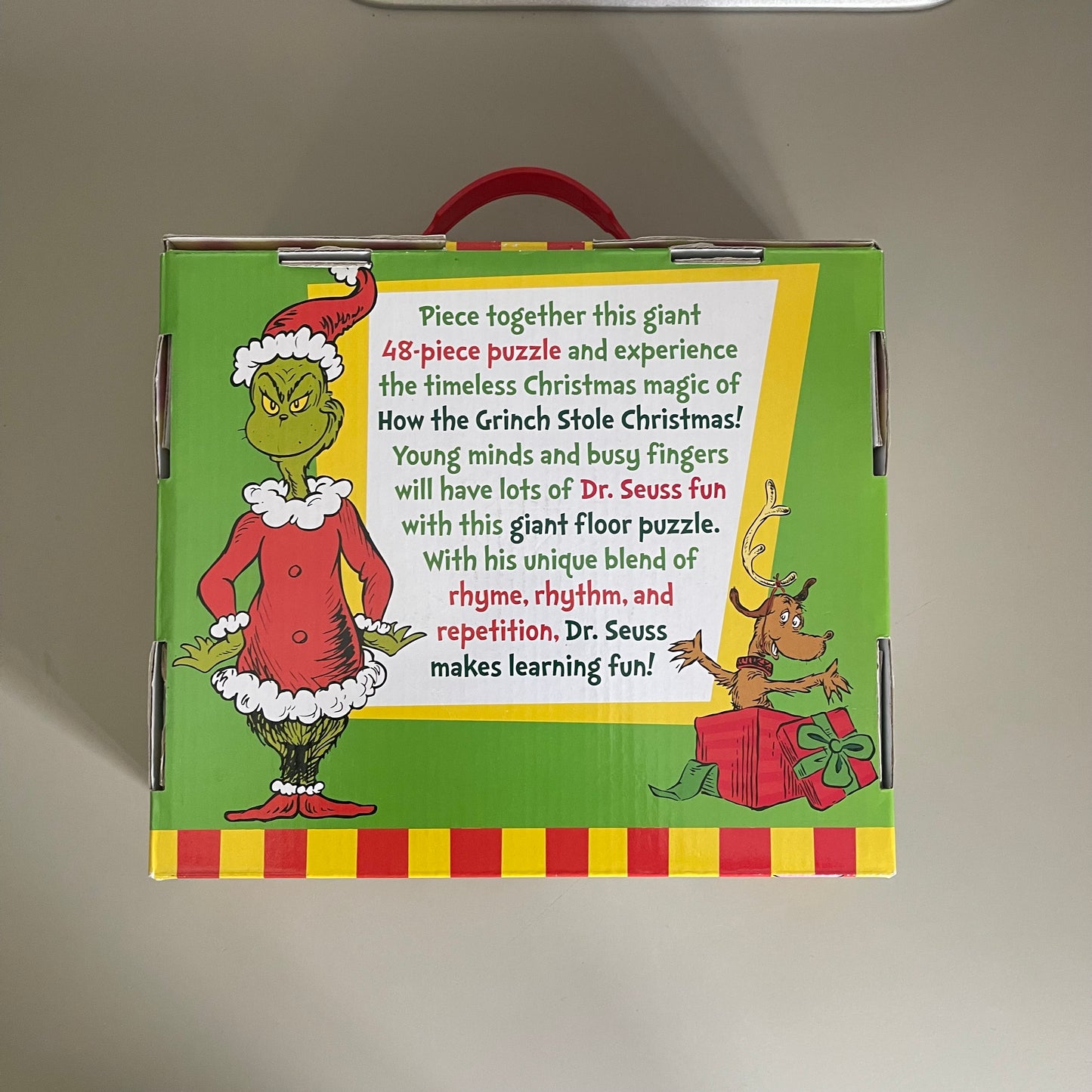 [Brand New] How The Grinch Stole Christmas! Giant Floor Puzzle